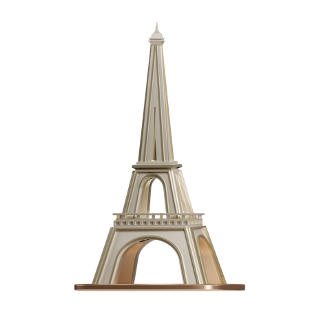 Tour Eiffel  3D Illustration