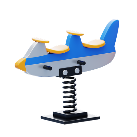 Tour en avion  3D Icon