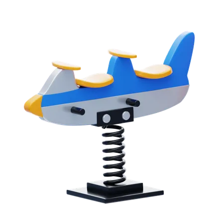 Tour en avion  3D Icon