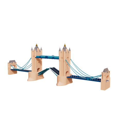 Pont de la tour  3D Icon