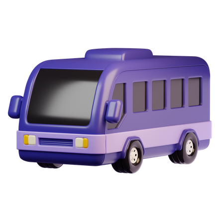 Tourbus  3D Icon