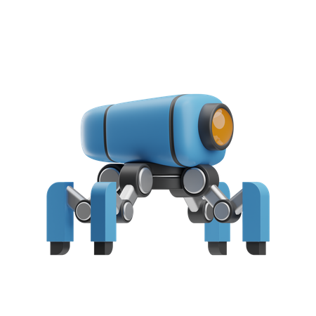 Tourelle robotique  3D Icon