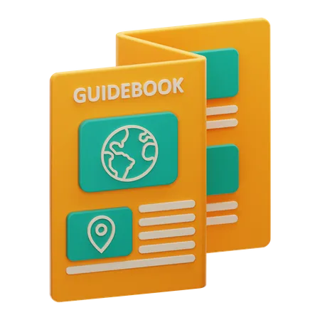 Tourism Guidebook  3D Icon