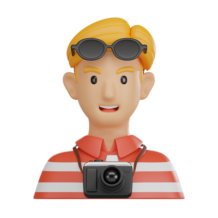 Touristique  3D Icon