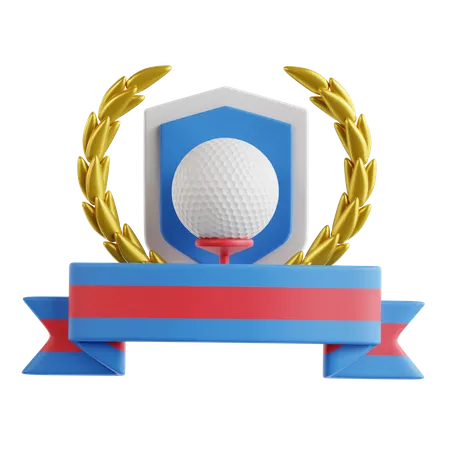 Tournoi de golf  3D Icon
