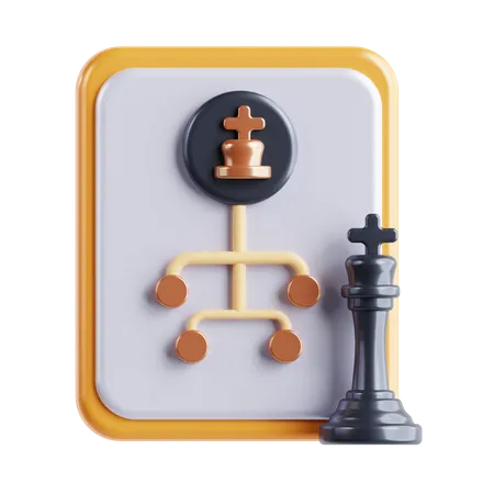 Tournoi d'échecs  3D Icon