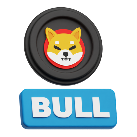 Touro shiba inu  3D Icon