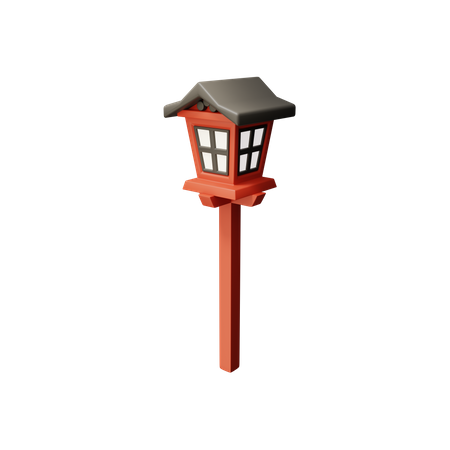 Tourou Lamp  3D Icon