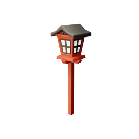 Tourou Lamp  3D Icon