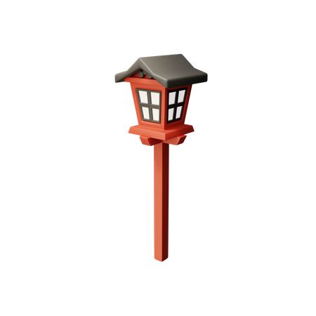 Tourou Lamp  3D Icon