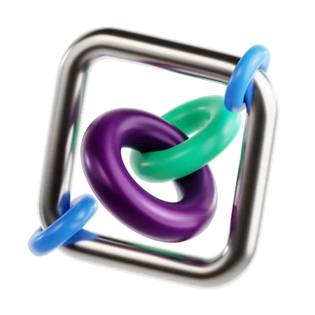 Tours Abstract Shape  3D Icon