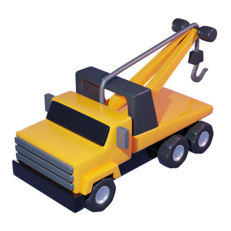 Tow Truck  3D Icon
