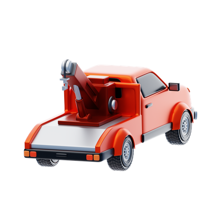 Tow Truck  3D Icon