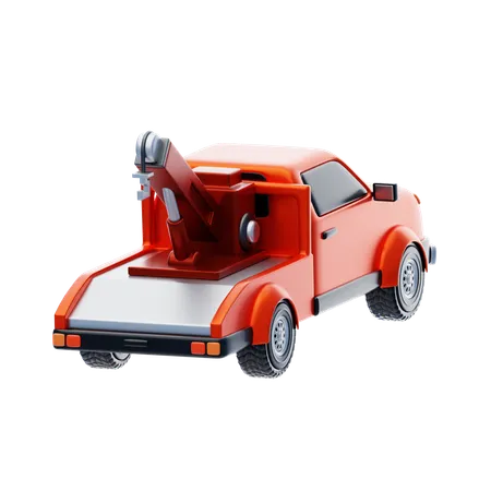 Tow Truck  3D Icon