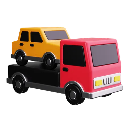 Tow Truck  3D Icon