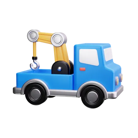 Tow truck  3D Icon