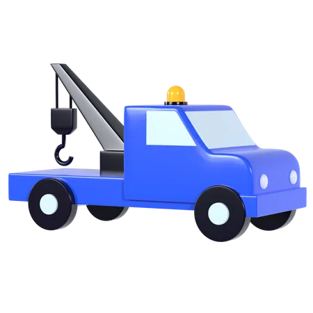 Tow truck  3D Illustration