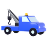 3d tow truck emoji