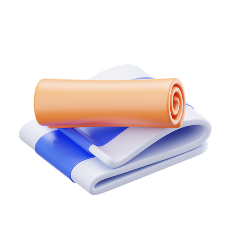 タオル  3D Icon