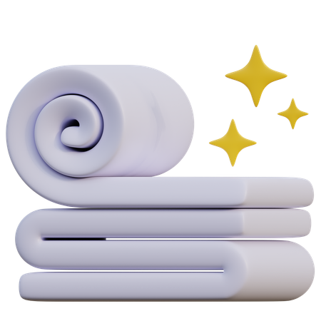 タオル  3D Icon