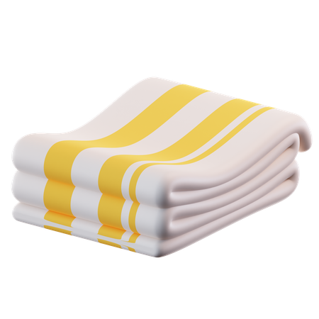 タオル  3D Icon