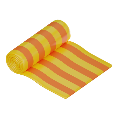 Towel  3D Icon