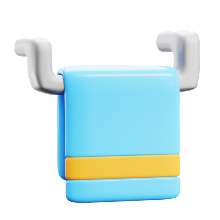 Towel  3D Icon