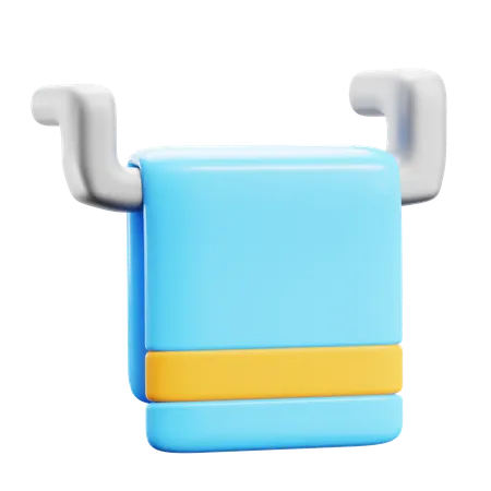 Towel  3D Icon