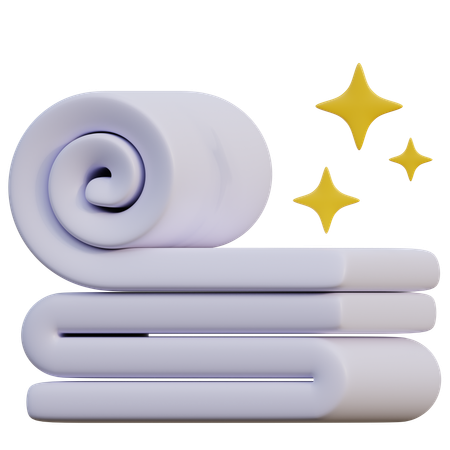 Towel  3D Icon