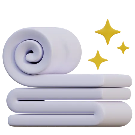 Towel  3D Icon