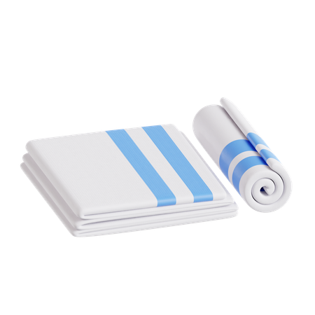 Towel  3D Icon