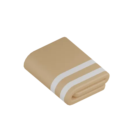 Towel  3D Icon