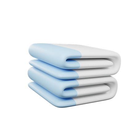 Towel  3D Icon