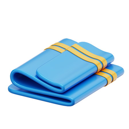 Towel  3D Icon