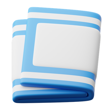 Towel  3D Icon