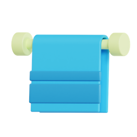 Towel  3D Icon