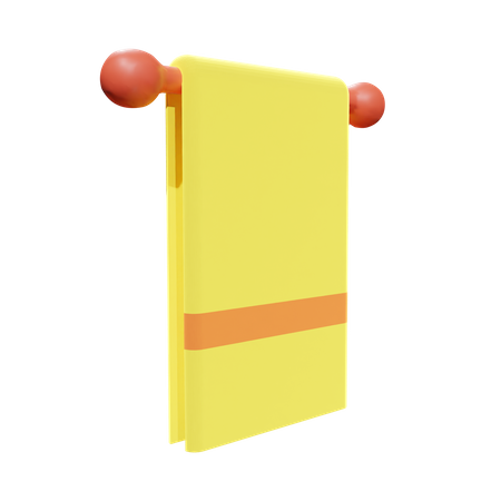 Towel 3D Icon