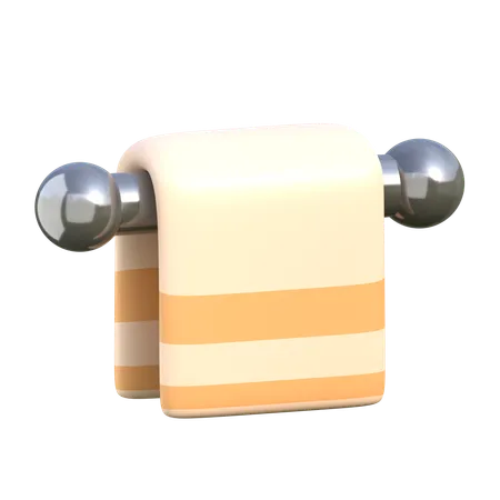 Towel Hanger 3 D Spa Beauty Icon 3D Icon