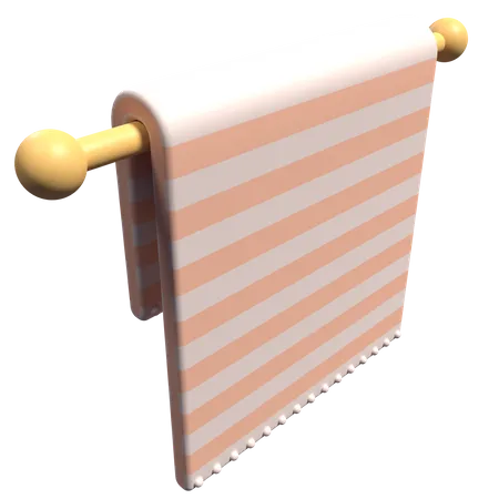 Towel Hanger  3D Icon