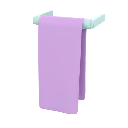 Towel Hanger  3D Icon