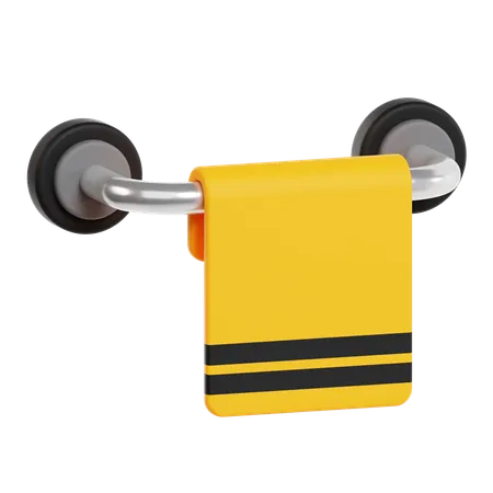 Towel Hanger  3D Icon