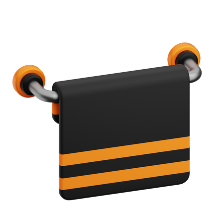 Towel Hanger  3D Icon