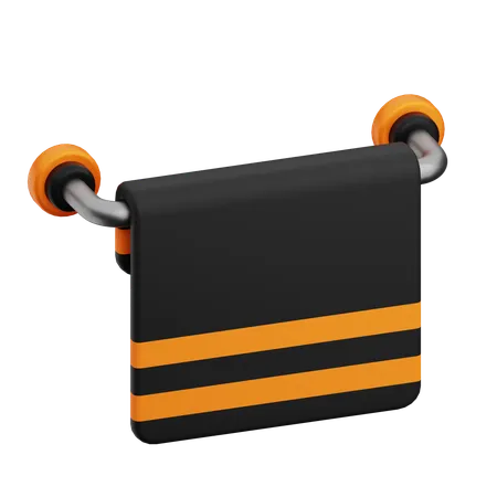 Towel Hanger  3D Icon