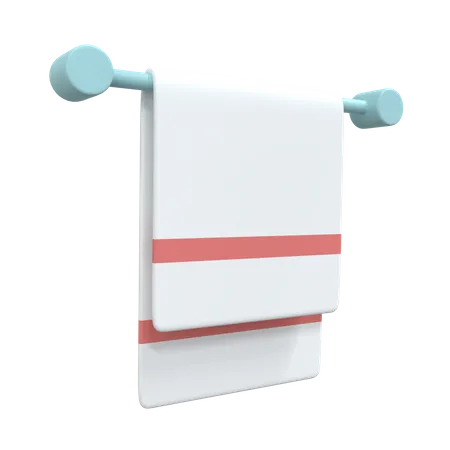 Towel Rack  3D Icon