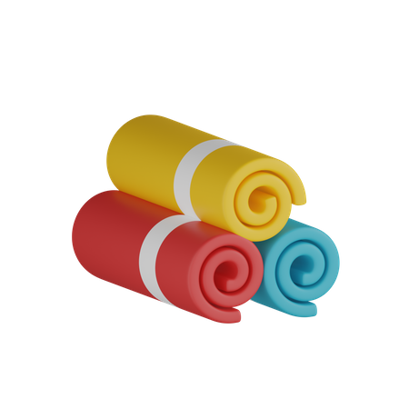 Towels  3D Icon