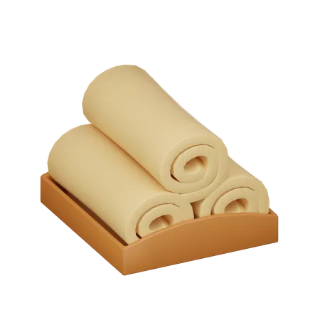 Towels  3D Icon