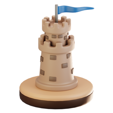 Tower  3D Icon