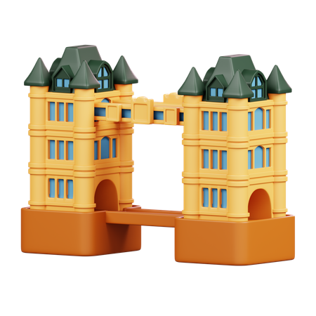 Tower Bridge  3D Icon