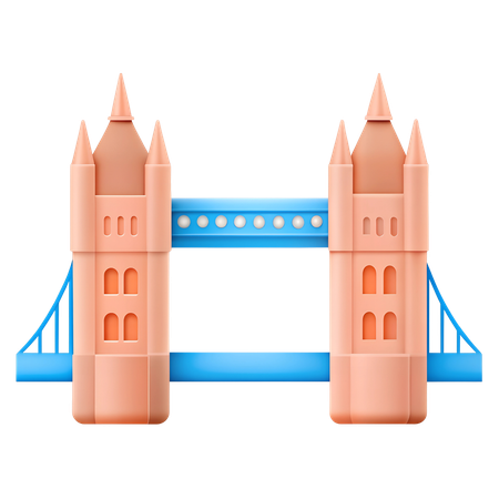 Tower Bridge  3D Icon