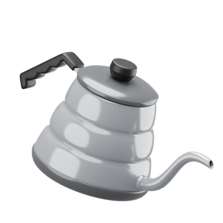 Tower Kettle  3D Icon